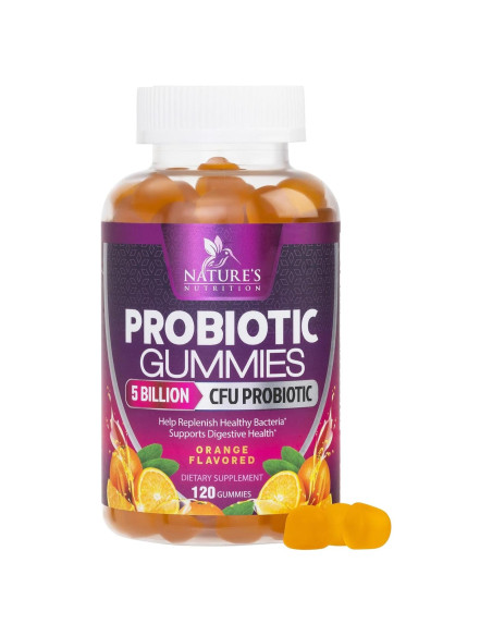 Gomitas Probioticas Naturaleza 120 Unidades 5 Mil Millones CFU Gomitas Probioticas Naturaleza 120 Unidades 5 Mil Millones CFU