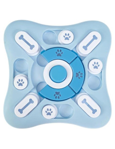 Juguete de rompecabezas interactivo para perros Boneitup 64.5x25.4cm