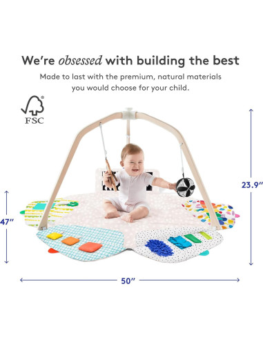 Gimnasio de Juego Lovevery 0+ con Alfombra de Actividades