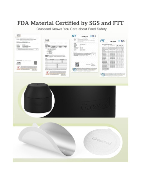 Kit de Cápsulas Reutilizables Grasseed para Nespresso Vertuo