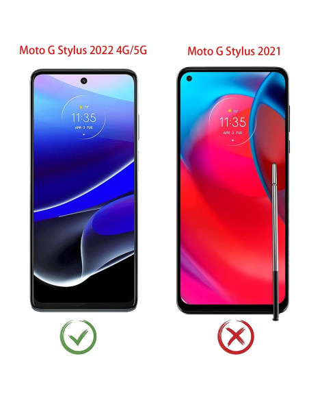 Protector de Pantalla de Privacidad OWMGTS para Moto G Stylus 2022 - 2 Pzs