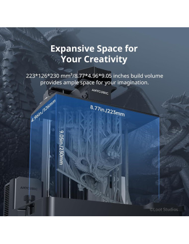 Impresora 3D de Resina ANYCUBIC Photon Mono M7 Pro 14K