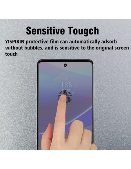 Protector de Pantalla de Privacidad OWMGTS para Moto G Stylus 2022 - 2 Pzs