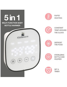 Calentador de Biberones 5 en 1 BOTW001W - Control Inteligente 2