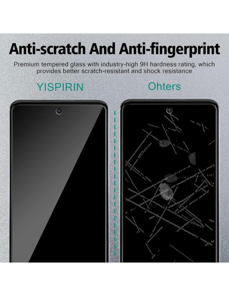 Protector de Pantalla de Privacidad OWMGTS para Moto G Stylus 2022 - 2 Pzs