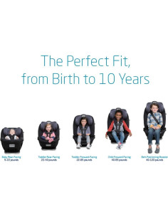 Asiento de Auto Convertible Maxi-Cosi Magellan LiftFit 5-en-1, Negro 2