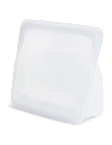 Bolsa de Silicona Reutilizable Stasher 1.65L Transparente