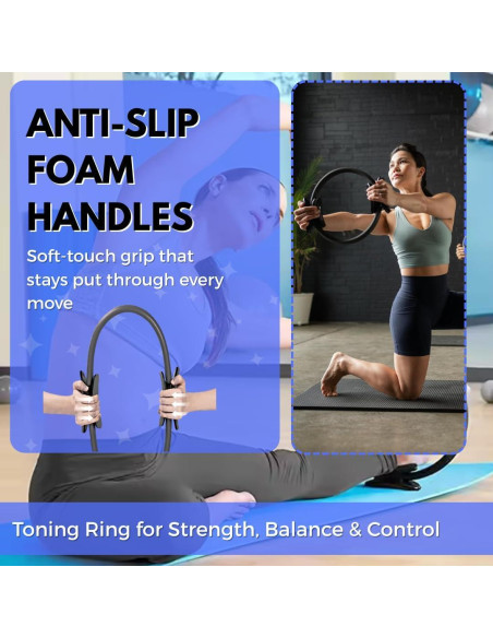Anillo de Pilates AFK Direct 38 cm para tonificación y fuerza