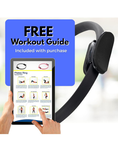 Anillo de Pilates AFK Direct 38 cm para tonificación y fuerza