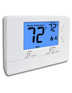 Termostato Digital Miuputake 3001-Azul para Calefacción y Refrigeración