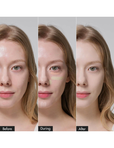 Paleta de Corrección de Color HANKOOK 5-en-1 Beige Verde