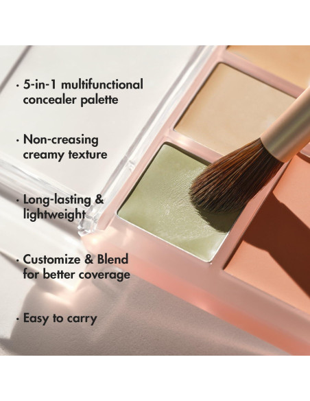 Paleta de Corrección de Color HANKOOK 5-en-1 Beige Verde