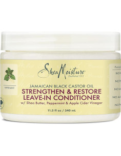 Acondicionador Sin Enjuague SheaMoisture Aceite Ricino 326g 2