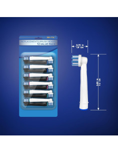 Cabezas de cepillo de dientes Oral B Purthmile 12 piezas 2