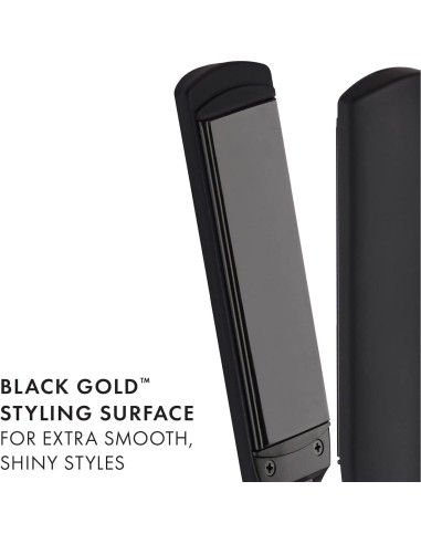 Plancha Plana Hot Tools Black Gold Pro Artist 3.2 cm
