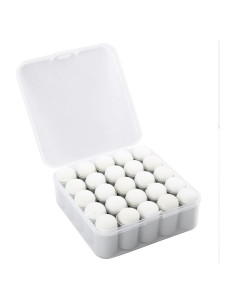 25 Aplicadores de Esponja HAUSTGO con Estuche - 32mm para Pintura