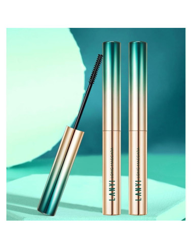 Máscara de Pestañas Impermeable Qihui 3ml - Cepillo Fino 2.5mm