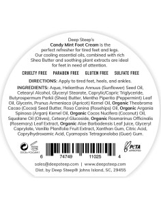 Crema para Pies de Menta Dulce Deep Steep 170g 2