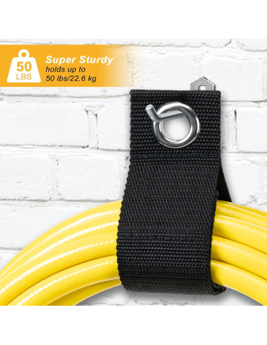 6 Soportes para Cables Husfunov 43 cm Organizador Resistente