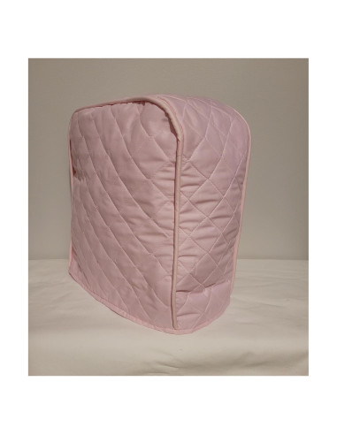 Cubierta Acolchada Rosa para Cafetera K-Mini - Algodón de Alta Calidad