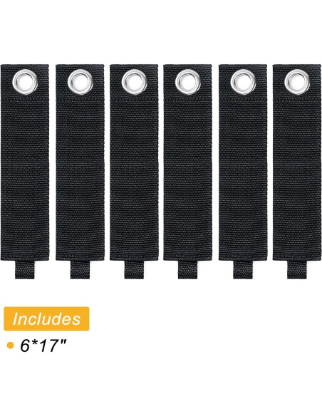 6 Soportes para Cables Husfunov 43 cm Organizador Resistente