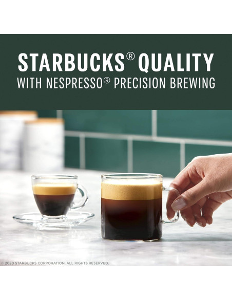 Cápsulas de Café Starbucks para Nespresso Vertuo - 40 Unidades