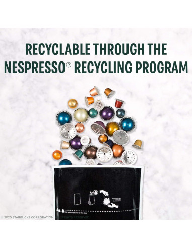 Cápsulas de Café Starbucks para Nespresso Vertuo - 40 Unidades