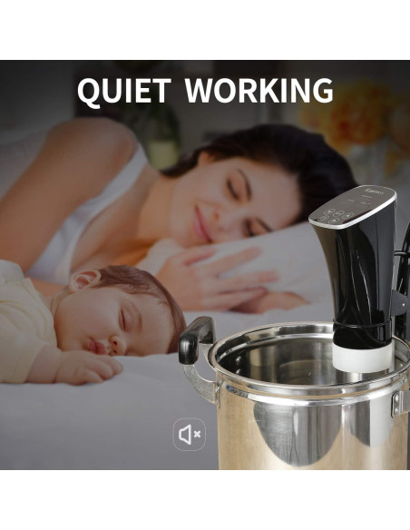 Cocedor Sous Vide Kuermon SV238A 1000W Acero Inoxidable