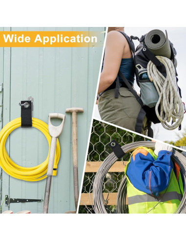 6 Soportes para Cables Husfunov 43 cm Organizador Resistente