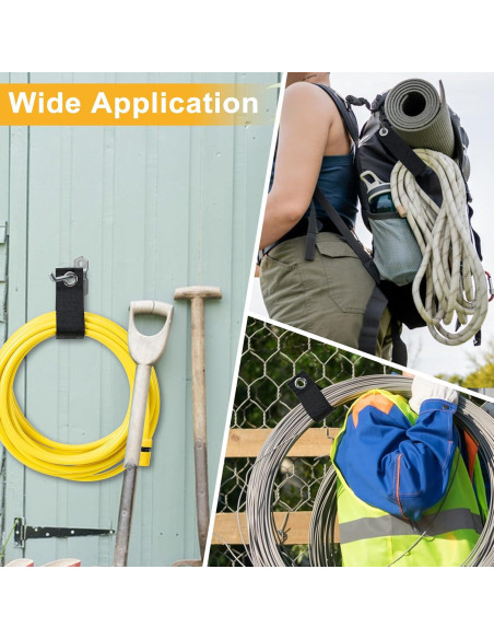 6 Soportes para Cables Husfunov 43 cm Organizador Resistente