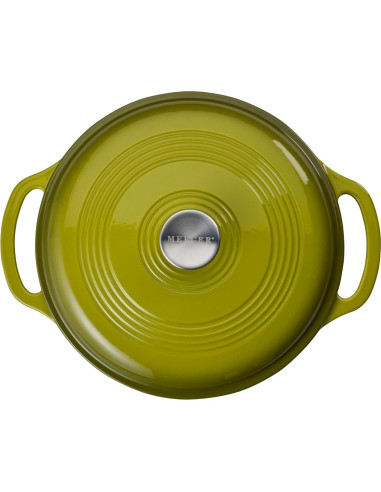 Olla de Hierro Fundido Enameleda Mercer Culinary 6qt Aguacate
