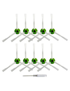 Paquete de 10 cepillos laterales Soniicmomo para iRobot Roomba