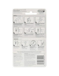 Tiras de recarga medianas Command 3M - 18 unidades blancas 2