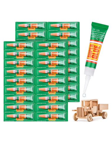 36 Tubos de 3g Pegamento Súper Fuerte Lucomb Gel Transparente