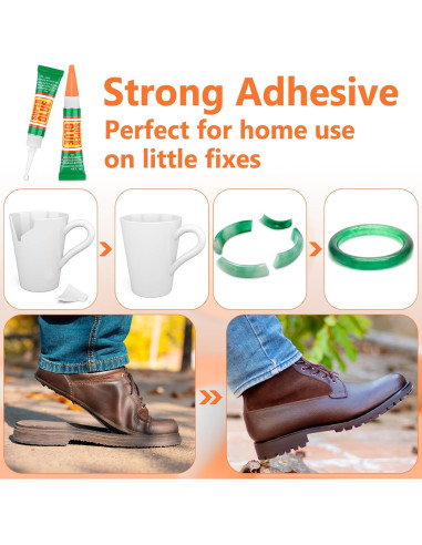 36 Tubos de 3g Pegamento Súper Fuerte Lucomb Gel Transparente