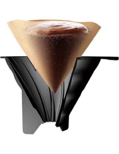 Cafetera de Goteo Hario V60 700ml Manual Vidrio Negro