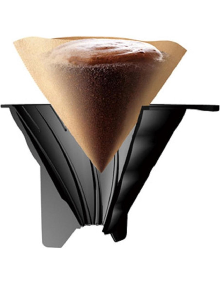 Cafetera de Goteo Hario V60 700ml Manual Vidrio Negro