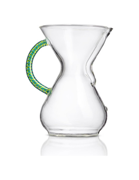 Cafetera Chemex de Vidrio 6 Tazas - Diseño Elegante y Sostenible