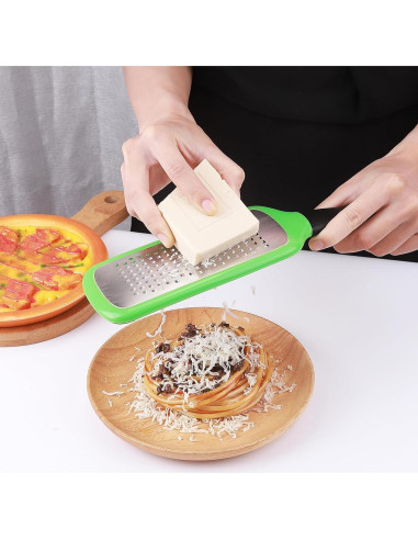 Rallador de Queso y Pelador de Cítricos LVVXIXI Verde
