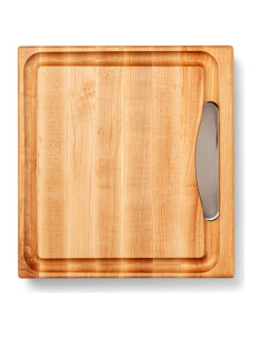 Tabla de Cortar John Boos de Madera de Arce 38x36 cm Reversible