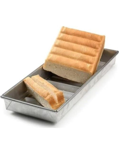 Molde para Pan de Perro Caliente USA Pan 38.1x15.2 cm Antiadhesivo