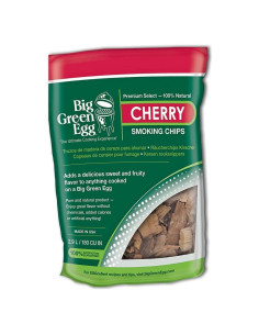 Chips de Madera de Cereza Big Green Egg 0.7kg Premium