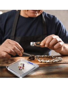 Báscula Digital Fuzion PT500 500g x 0.01g - Mini de Cocina y Joyería 2