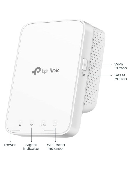 Extensor WiFi TP-Link RE300 Doble Banda 1200Mbps 139m