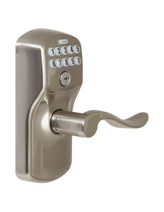 Cerradura de Teclado Schlage FE595 Plymouth Níquel Satinado