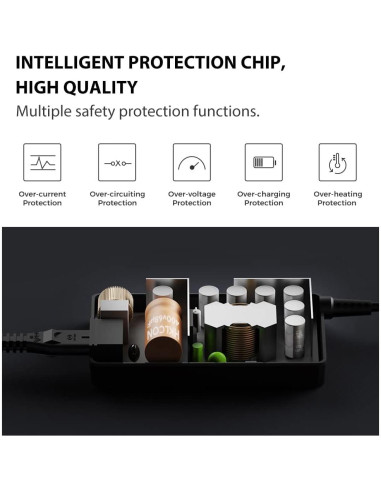 Adaptador de Alimentación 19V 3.42A Casimy para Router Netgear