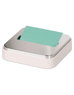 Dispensador de Notas Post-it 3M STL-330-W Base Blanca Acero