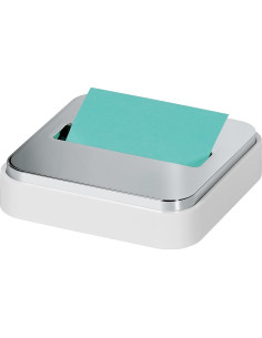 Dispensador de Notas Post-it 3M STL-330-W Base Blanca Acero 2