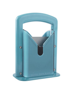 Cortador de Bagel Manual WDEY Acero Inoxidable Azul Lago