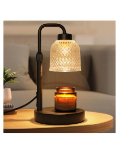 Lámpara Calentadora de Velas AIFEI con Temporizador y 2 Bombillas